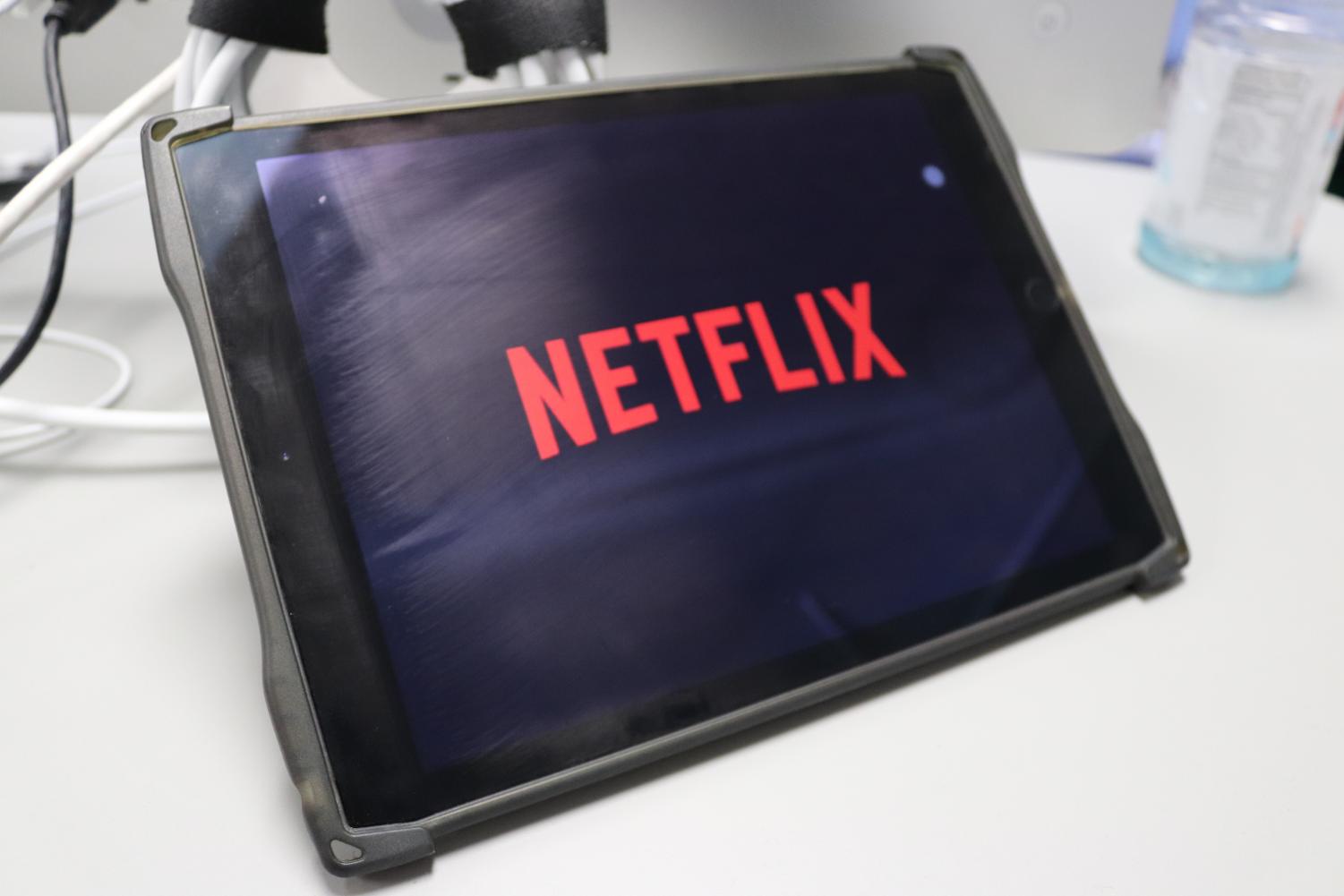 Students normally download episodes of TV on their iPads at home so they can catch up on all their favorite shows at school.
