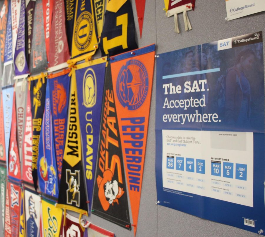 Colleges and universities not only check students grades, but also see their test-taking abilities through the SAT and ACT.