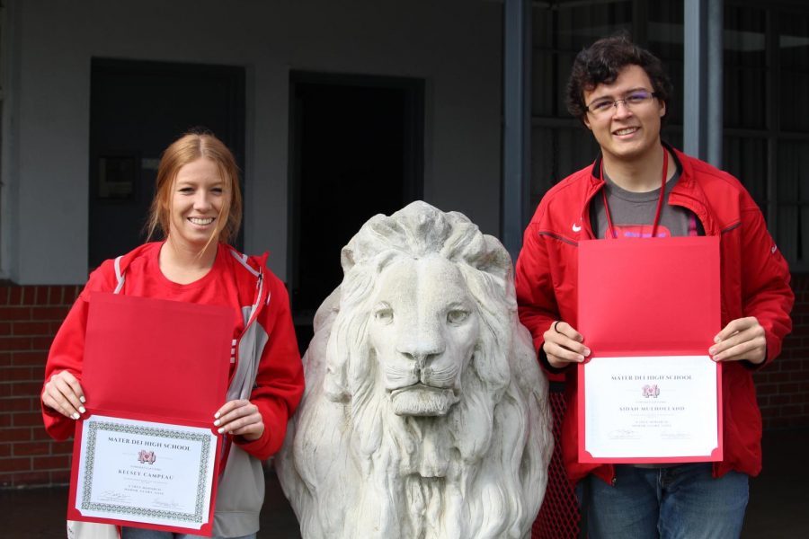 May Monarchs of the Month: Aidan Mulholland and Kelsey Campeau