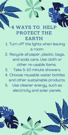 Ways to protect the earth