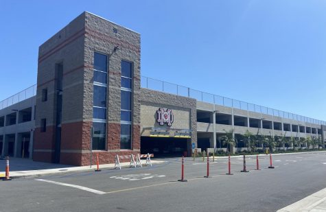 “Four acres, three stories, and 990 parking spots,” The Mater Dei parking structure was opened in Fall 2019 for use by the entire school.