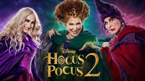 THE WITCHES ARE BACK: Sarah, Winifred, and Mary are seeking to look younger again. The newest Disney movie, Hocus Pocus 2, was released on Sept. 30, 2022 on the streaming service Disney+. The movie is a sequel to the original Hocus Pocus which came out 29 years ago and has been a hit movie ever since, due to it being shown numerous times on T.V. every October. This movie introduces viewers to a new group of teens who accidentally bring the witches back to present-day Salem, and chaos ensues.